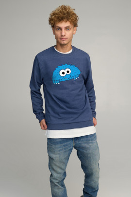 Світшот чоловічий BASIC /no flis/