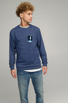 Світшот чоловічий BASIC /no flis/