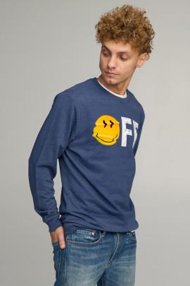 Світшот чоловічий BASIC /no flis/