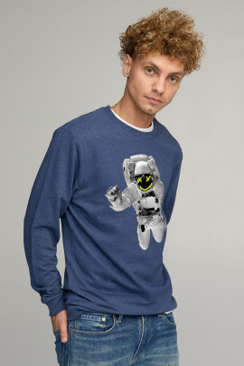 Світшот чоловічий BASIC /no flis/