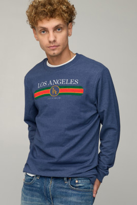 Світшот чоловічий BASIC /no flis/