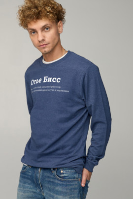 Світшот чоловічий BASIC /no flis/