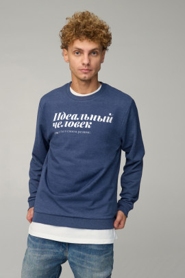 Світшот чоловічий BASIC /no flis/