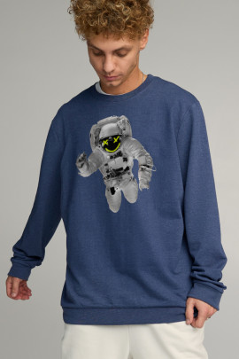 Світшот чоловічий OVERSIZE /no flis/