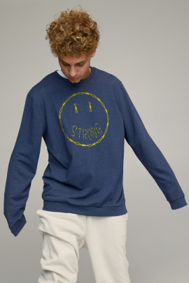 Світшот чоловічий OVERSIZE /no flis/