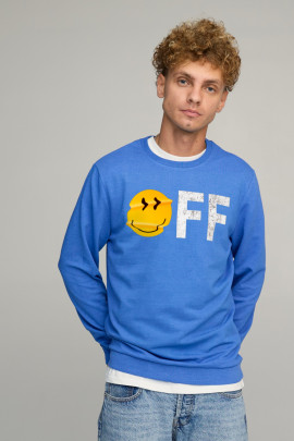 Світшот чоловічий BASIC /no flis/