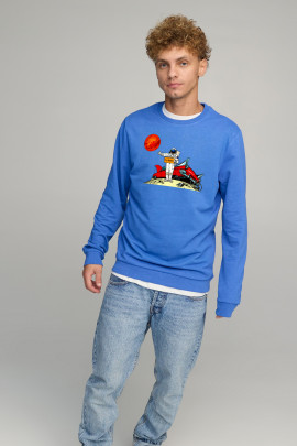 Світшот чоловічий BASIC /no flis/