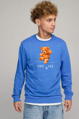 Світшот чоловічий BASIC /no flis/