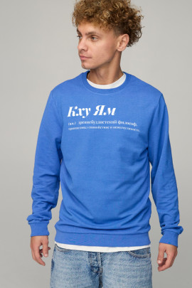 Світшот чоловічий BASIC /no flis/