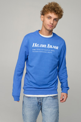 Світшот чоловічий BASIC /no flis/