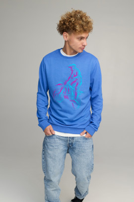 Світшот чоловічий BASIC /no flis/