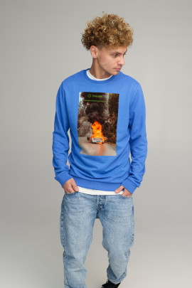 Світшот чоловічий BASIC /no flis/