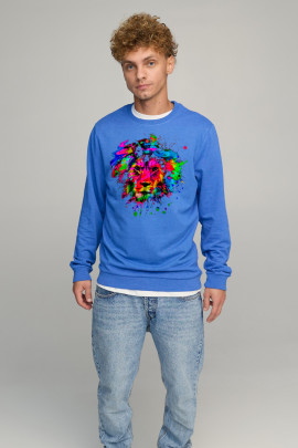 Світшот чоловічий BASIC /no flis/