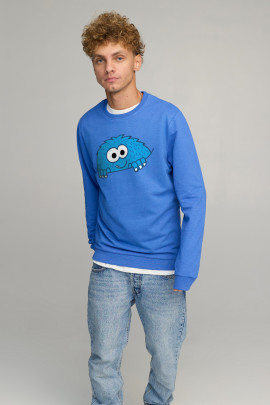 Світшот чоловічий BASIC /no flis/