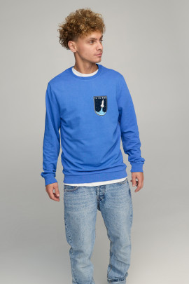 Світшот чоловічий BASIC /no flis/