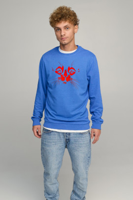 Світшот чоловічий BASIC /no flis/