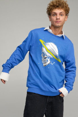 Світшот чоловічий OVERSIZE /no flis/