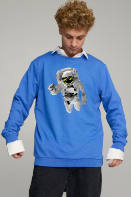 Світшот чоловічий OVERSIZE /no flis/