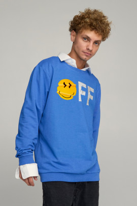 Світшот чоловічий OVERSIZE /no flis/