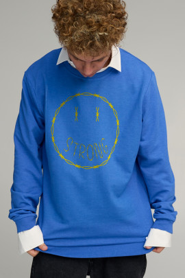 Світшот чоловічий OVERSIZE /no flis/