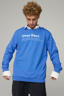 Світшот чоловічий OVERSIZE /no flis/