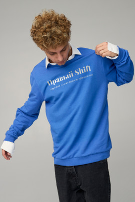 Світшот чоловічий OVERSIZE /no flis/