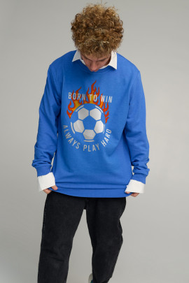 Світшот чоловічий OVERSIZE /no flis/