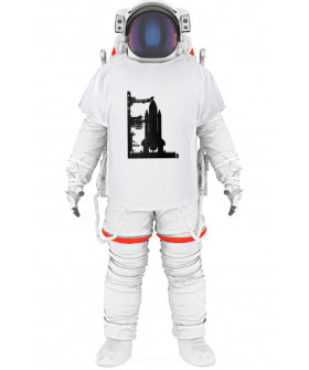 Футболка Trace of Space чоловіча біла "Start"