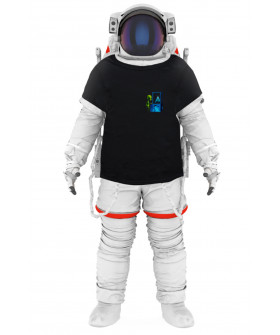 Футболка Trace of Space чоловіча чорна  