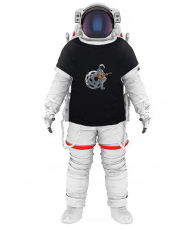 Футболка Trace of Space чоловіча чорна  