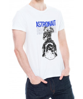 Футболка Trace of Space чоловіча біла "Astronaut"