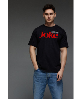 Футболка Aspirine чоловіча чорна "Diet Joke"