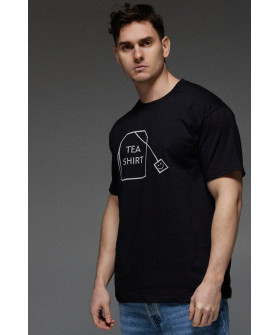 Футболка Aspirine чоловіча чорна " Tea shirt "