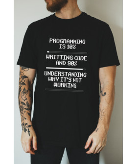 Футболка Ctrl+ "Programming is ..."