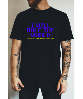 Футболка Ctrl+ "I will rule the world..."