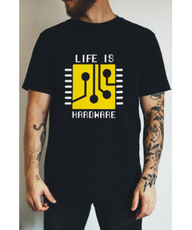 Футболка Ctrl+ "Life is hardware"