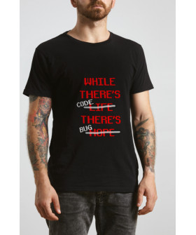 Футболка Ctrl+ "While there`s..."