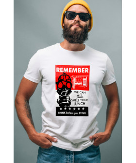 Футболка Ctrl+ чоловіча біла  "Remember..."