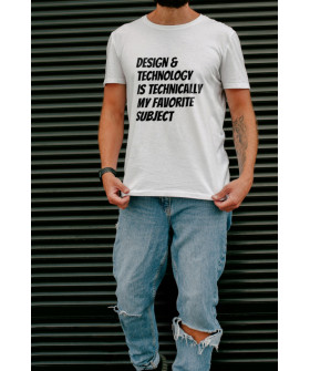 Футболка Ctrl+ чоловіча біла  "Design &..."