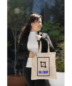 Еко-сумка шопер Ctrl+ натуральний  "Oh, crop" 