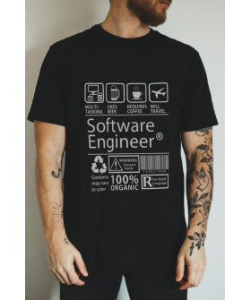Футболка Ctrl+ "Software engineer"
