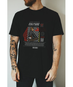 Футболка чорна чоловіча Ctrl+ "Culture Java"