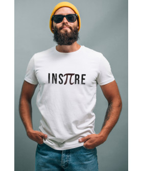 Футболка біла чоловіча Ctrl+ "InsПre"