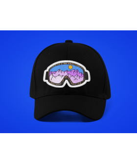 Кепка чоловіча чорна MEMO "Snowboard mask"
