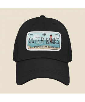 Кепка чоловіча чорна MEMO "Outer banks"