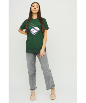 Футболка Boyfriend / air print /