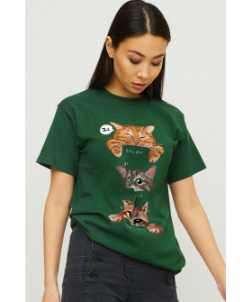 Футболка Boyfriend / air print /