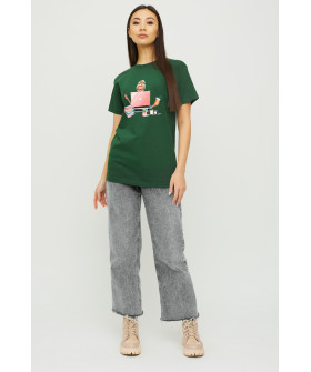 Футболка Boyfriend / air print /