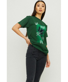 Футболка Boyfriend / air print /