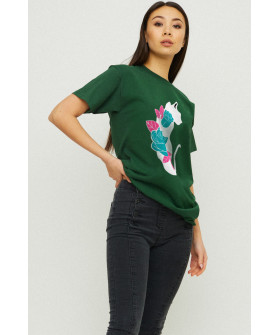 Футболка Boyfriend / air print /